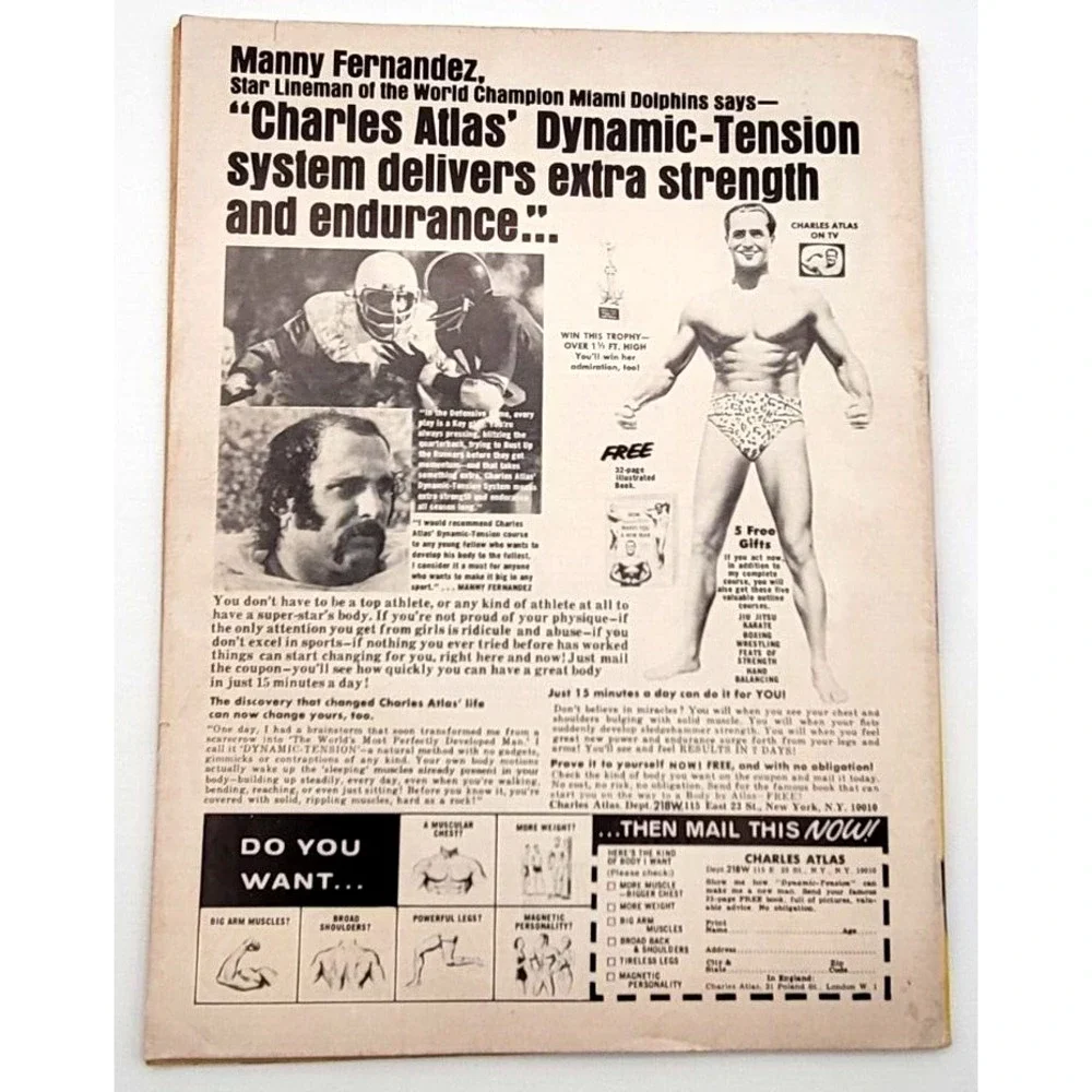 SPORTS REVIEW WRESTLING NOV 1974‎ WOMEN APARTMENT WRESTLING MR. WRESTLING II NWA